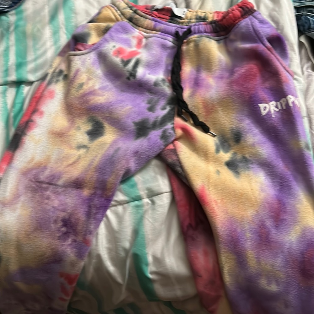 Multicolored sweatpants